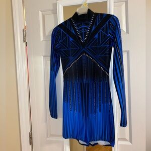 Blue Dance Unitard